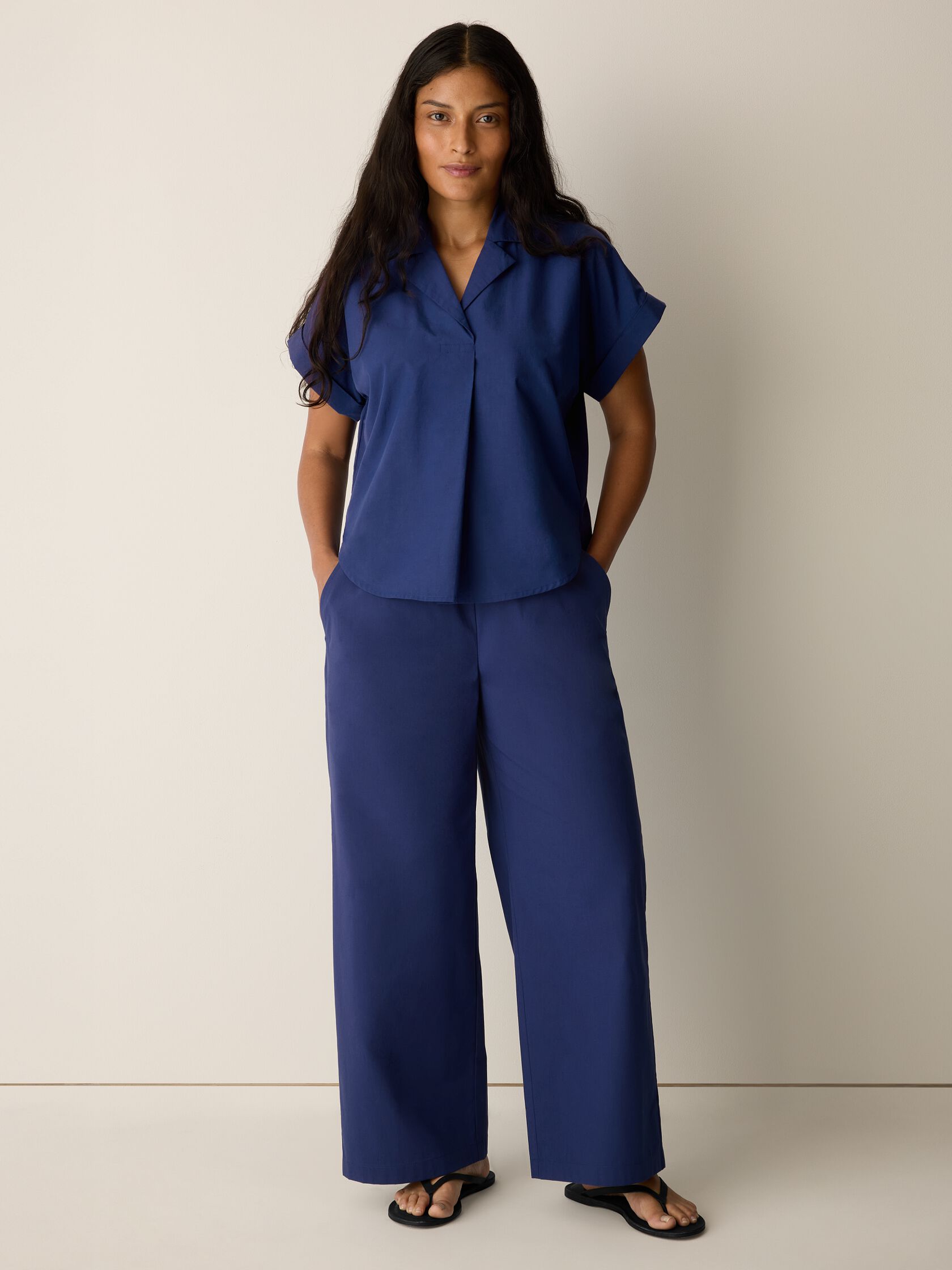 Eileen Fisher Ankle Wide Pant
