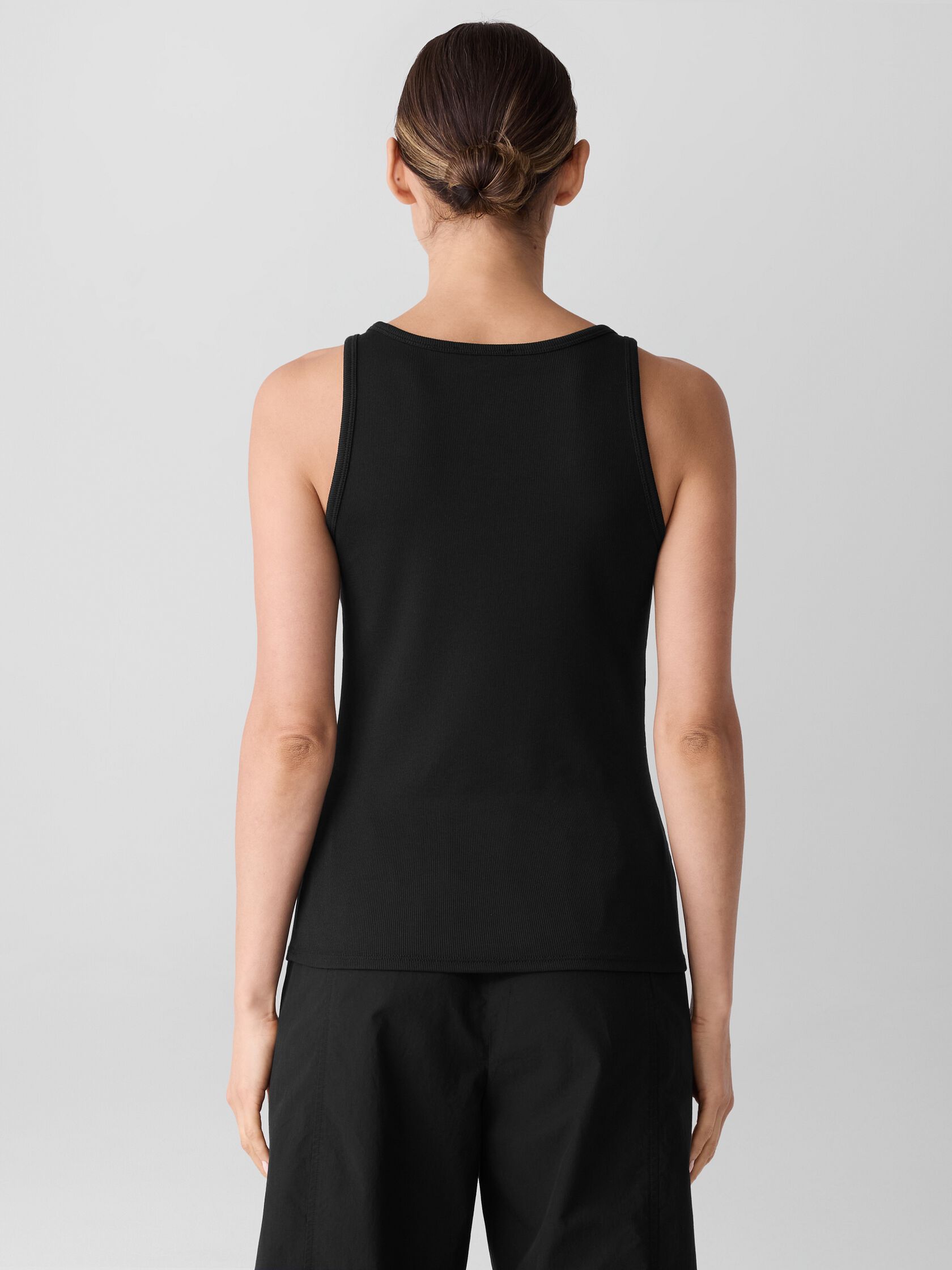 (Pre-Order) Eileen Fisher Scoop Neck Slim Tank