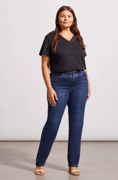 Tribal Sophia Pocket Curvy Straight Jean