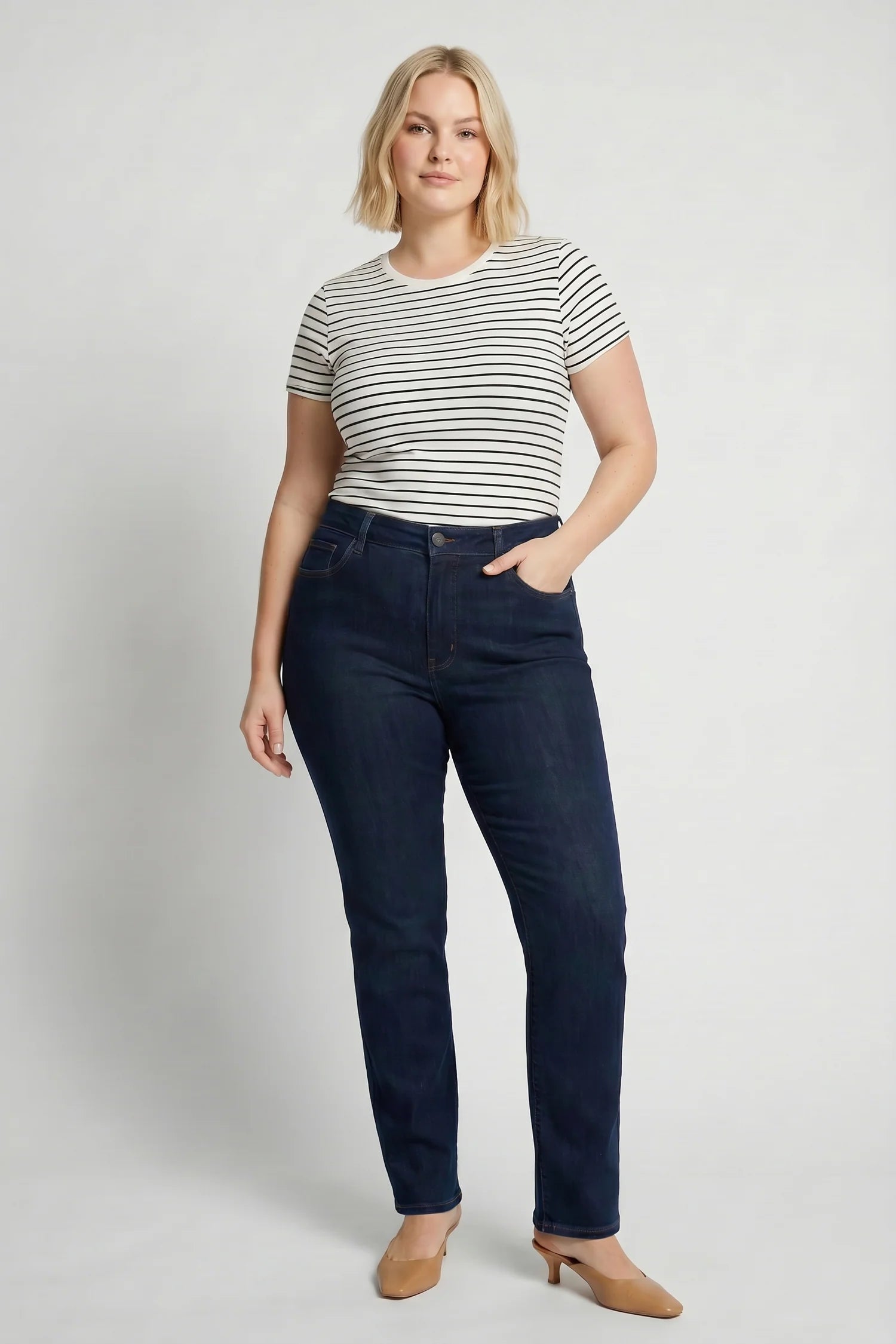 NYDJ Marilyn Straight Jean