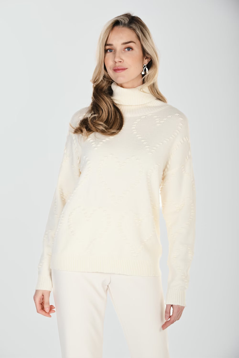 Frank Lyman Heart Sweater