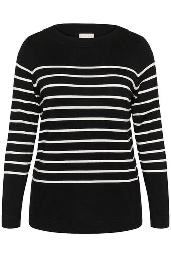 Kaffe Curve Lizzy Striped Boatneck