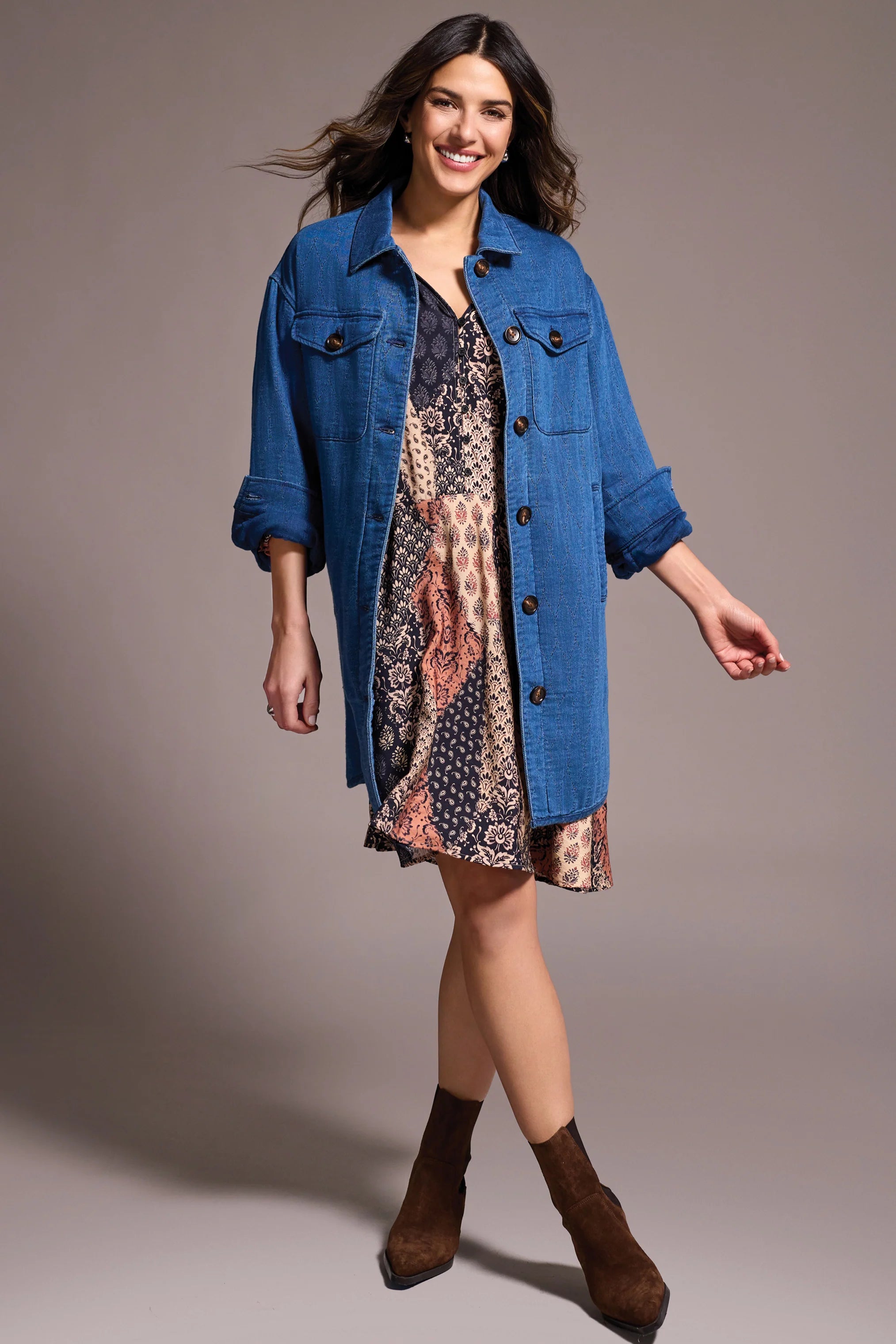Tribal Quilted Coat