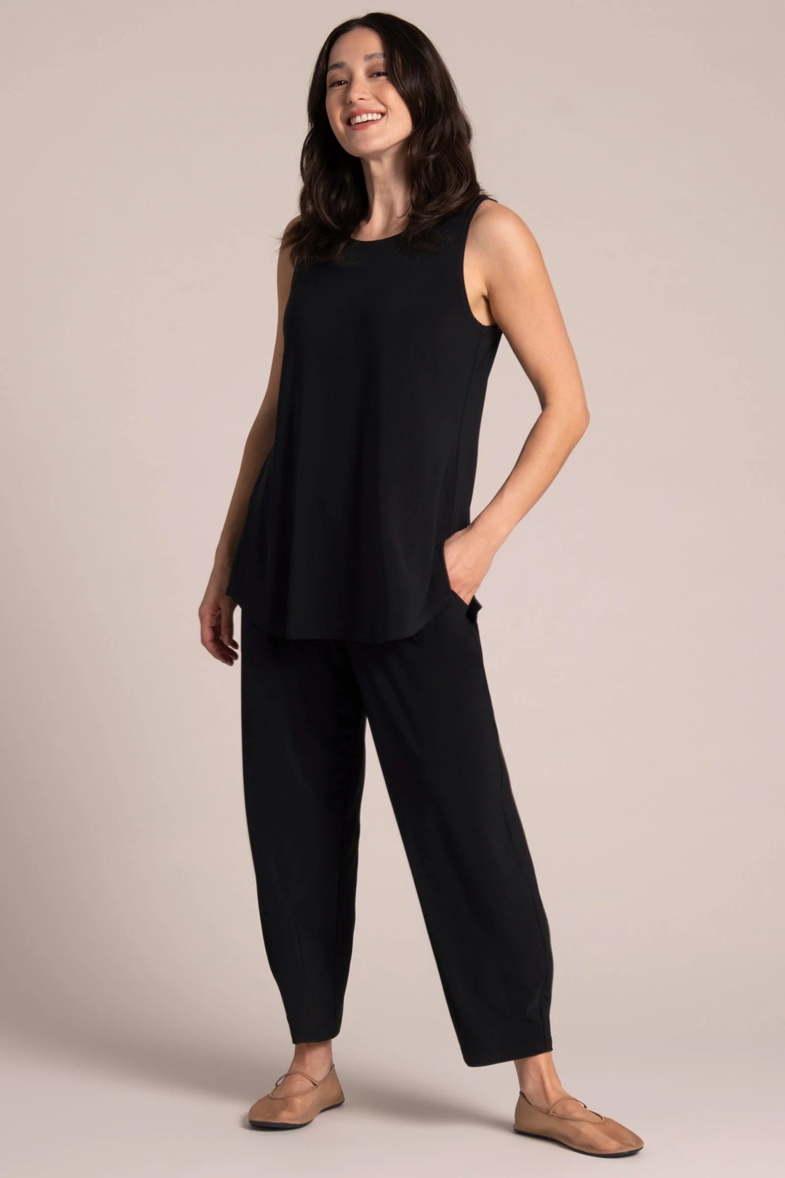 Sympli Sleeveless Go to Relax Tank
