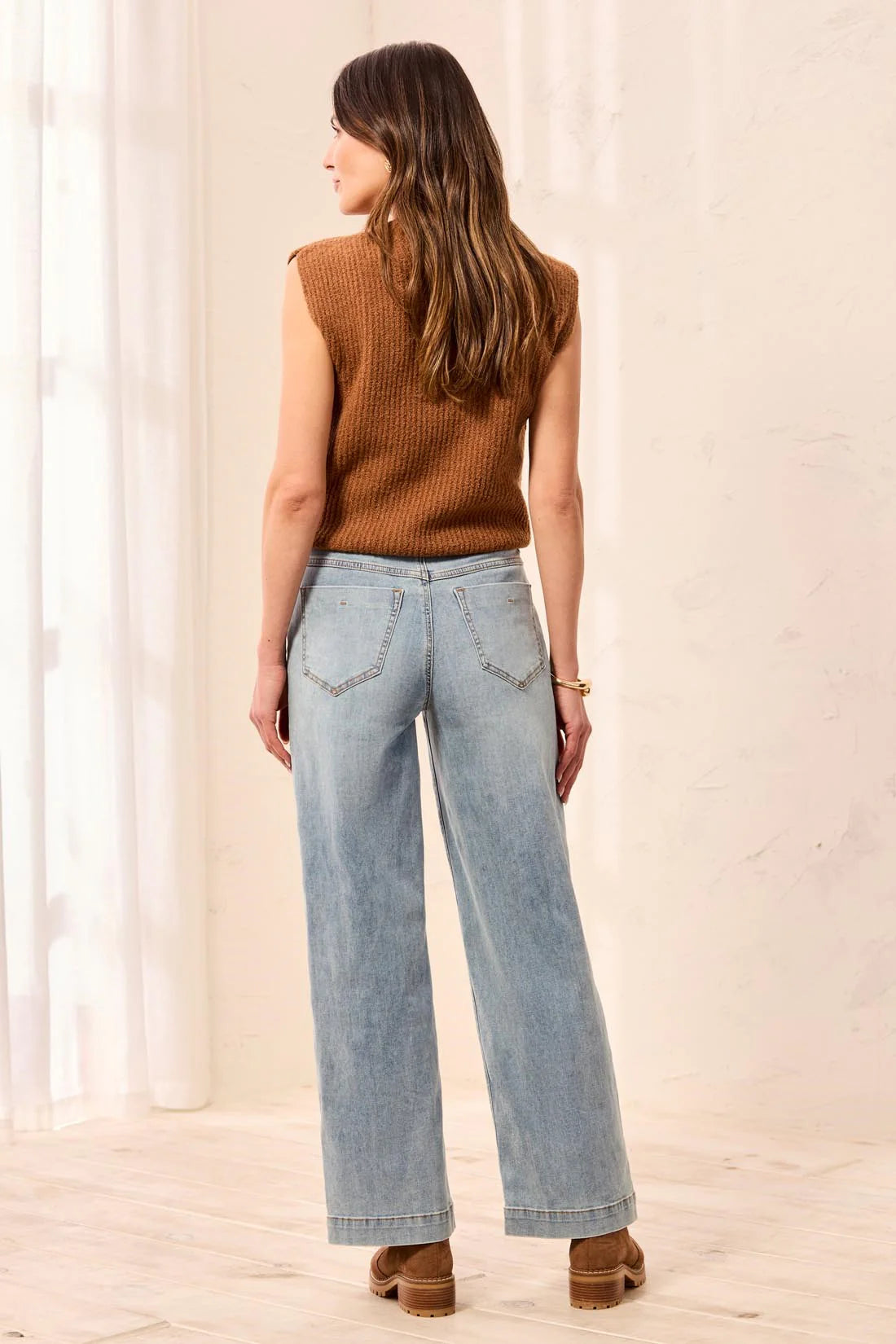 Tribal Audrey Button Fly Denim Jeans