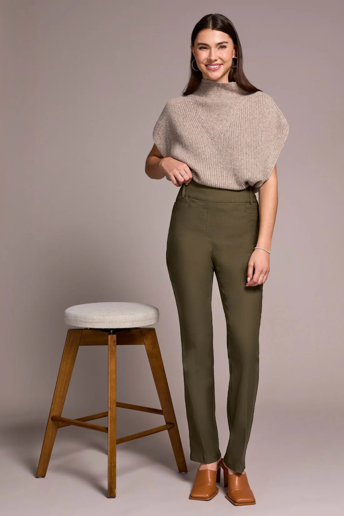 Tribal Flatten It Pull On Pant