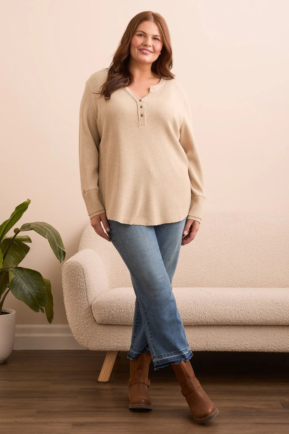 Tribal Henley Top