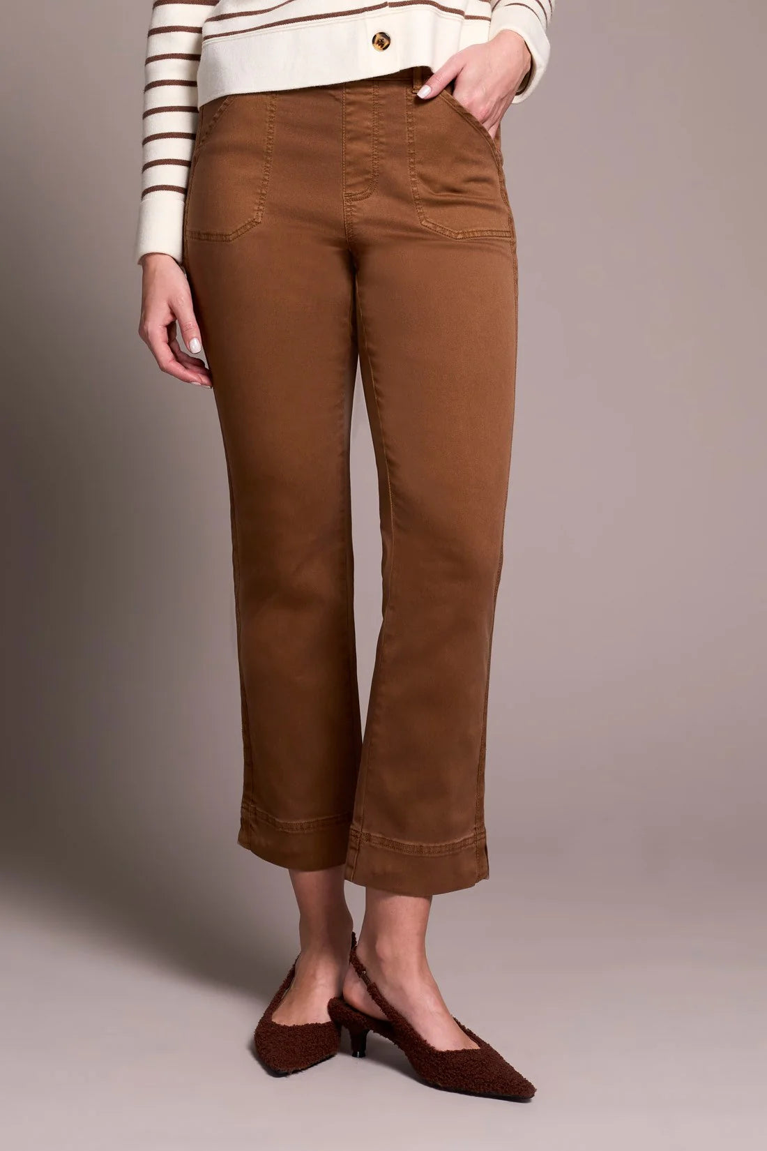Tribal Pull On Ankle Pant