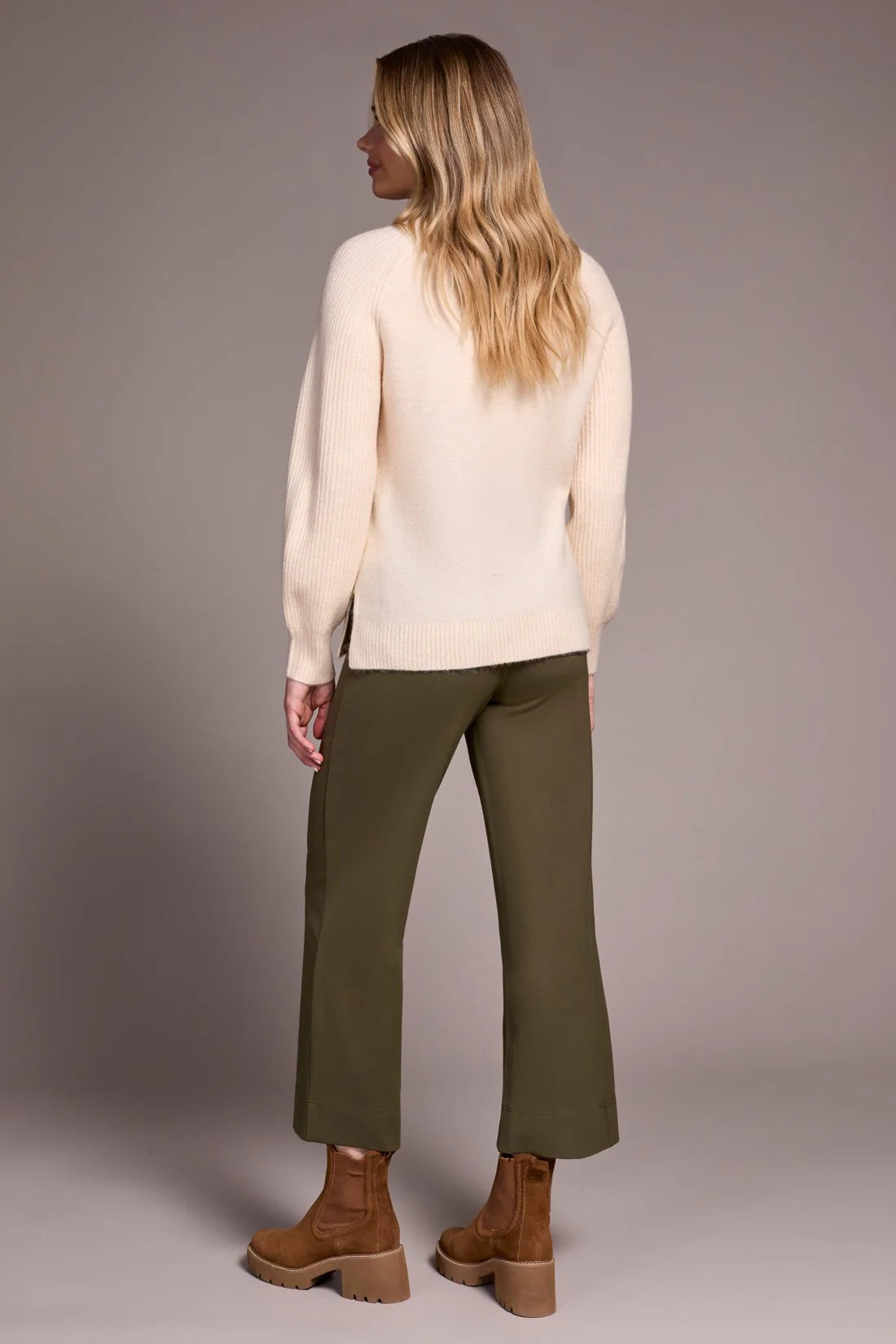 Tribal Long Sleeve Mock Sweater