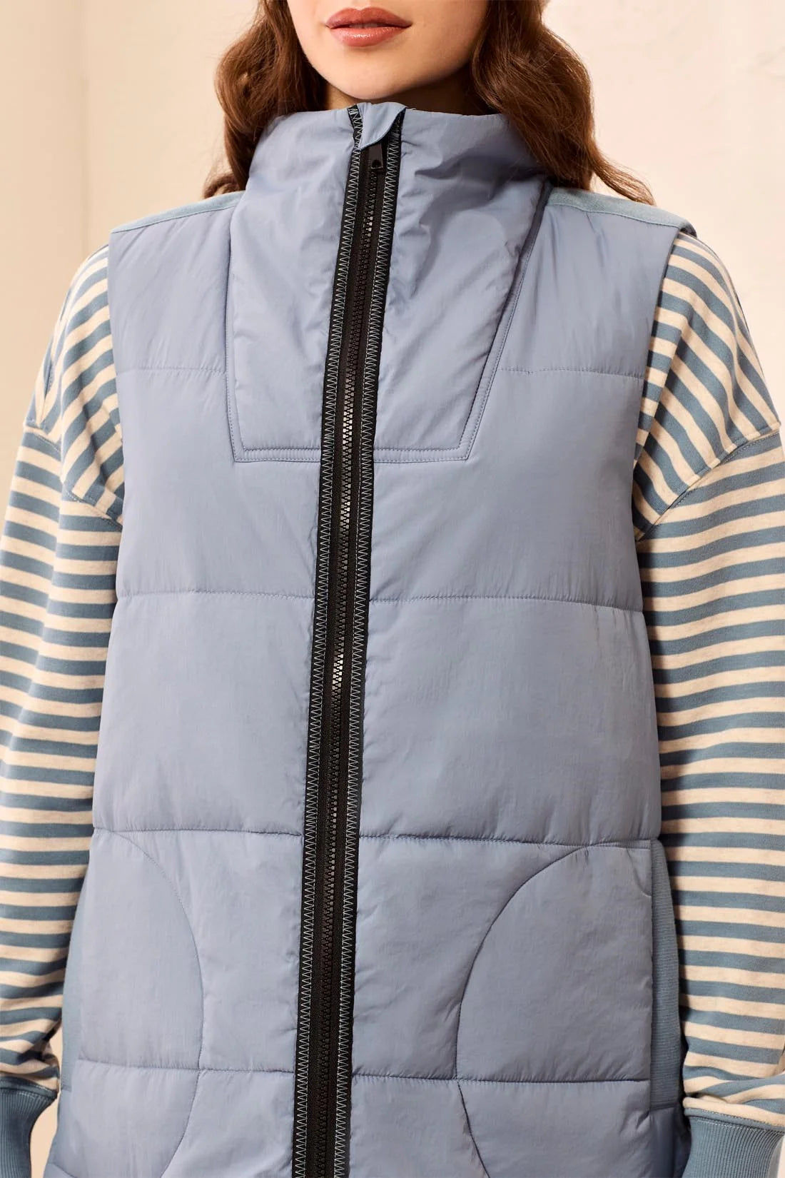 Tribal Quilted Long Vest