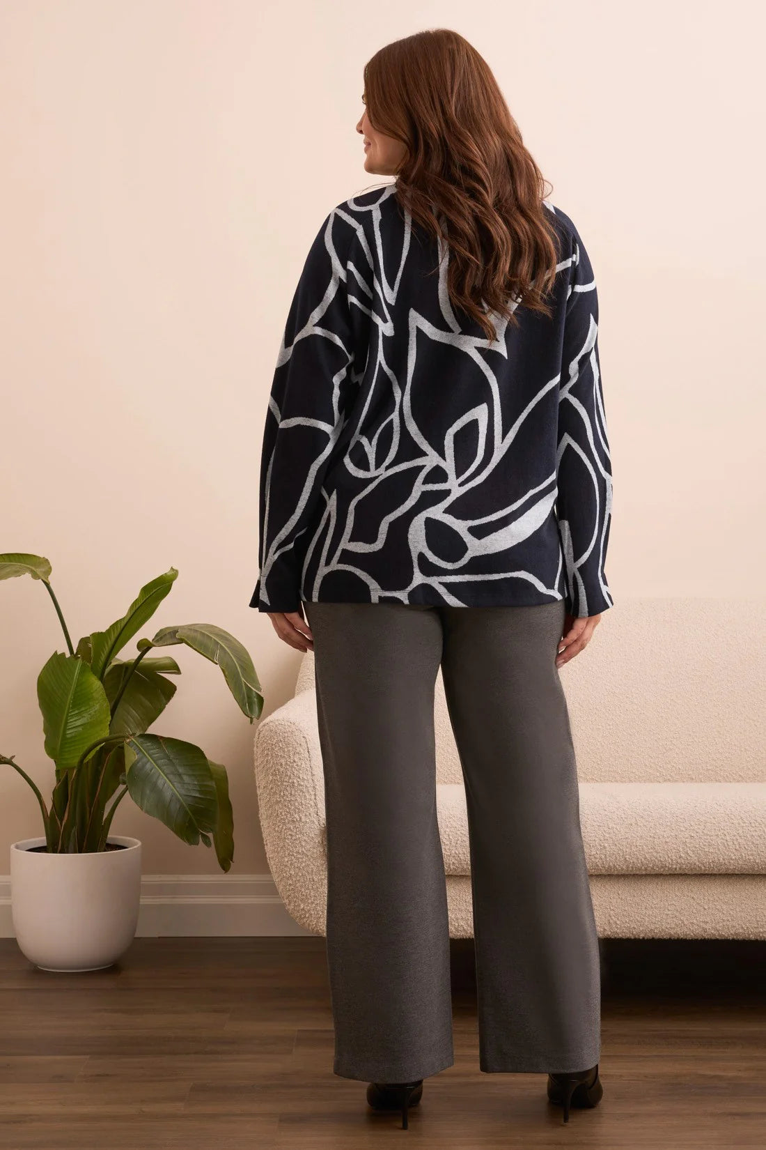 Tribal Long Sleeve Henley Top