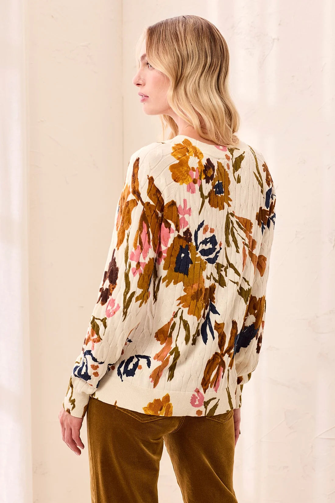 Tribal Long Sleeve Crew Sweater