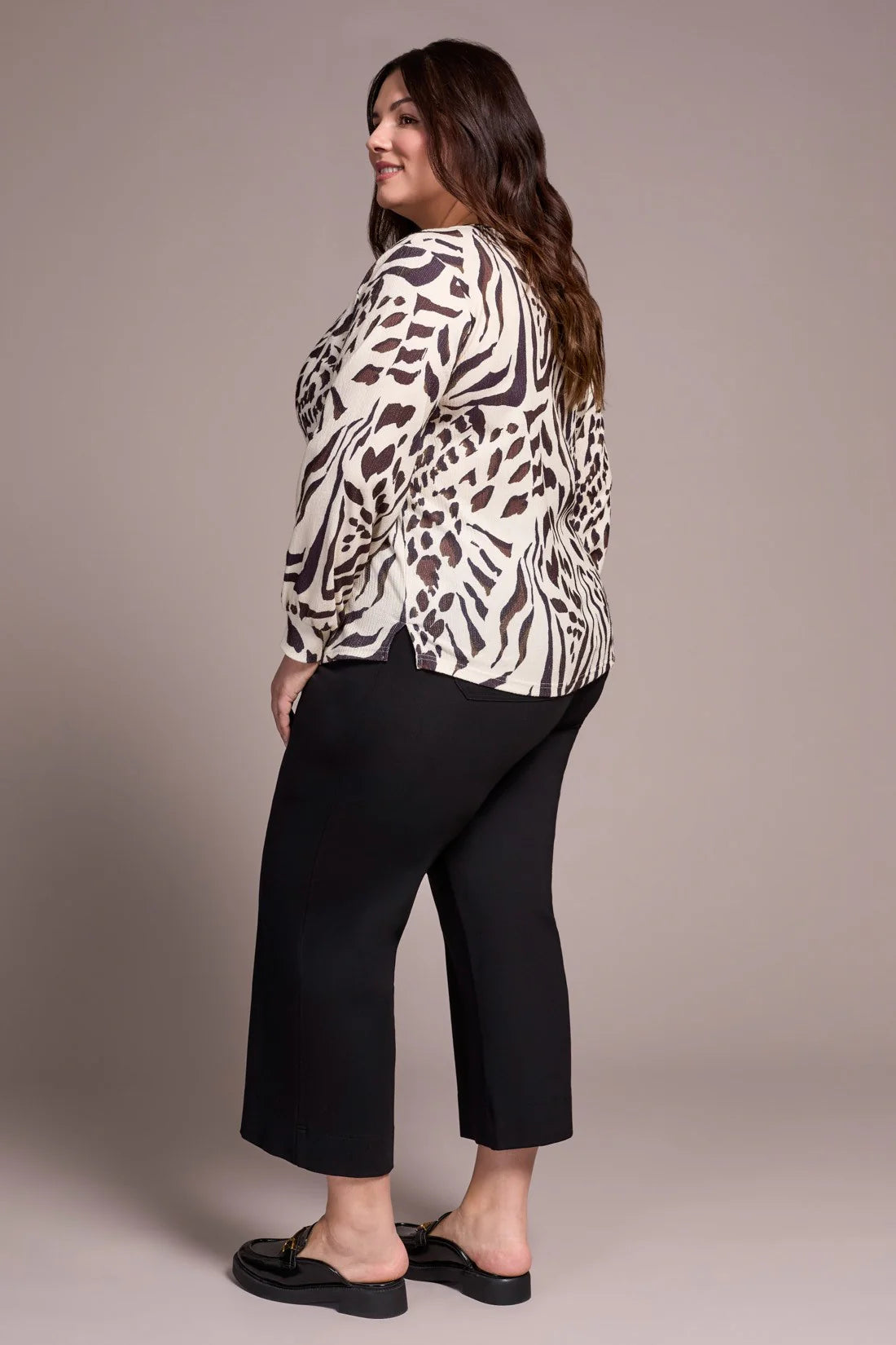 Tribal Long Sleeve Crew Top