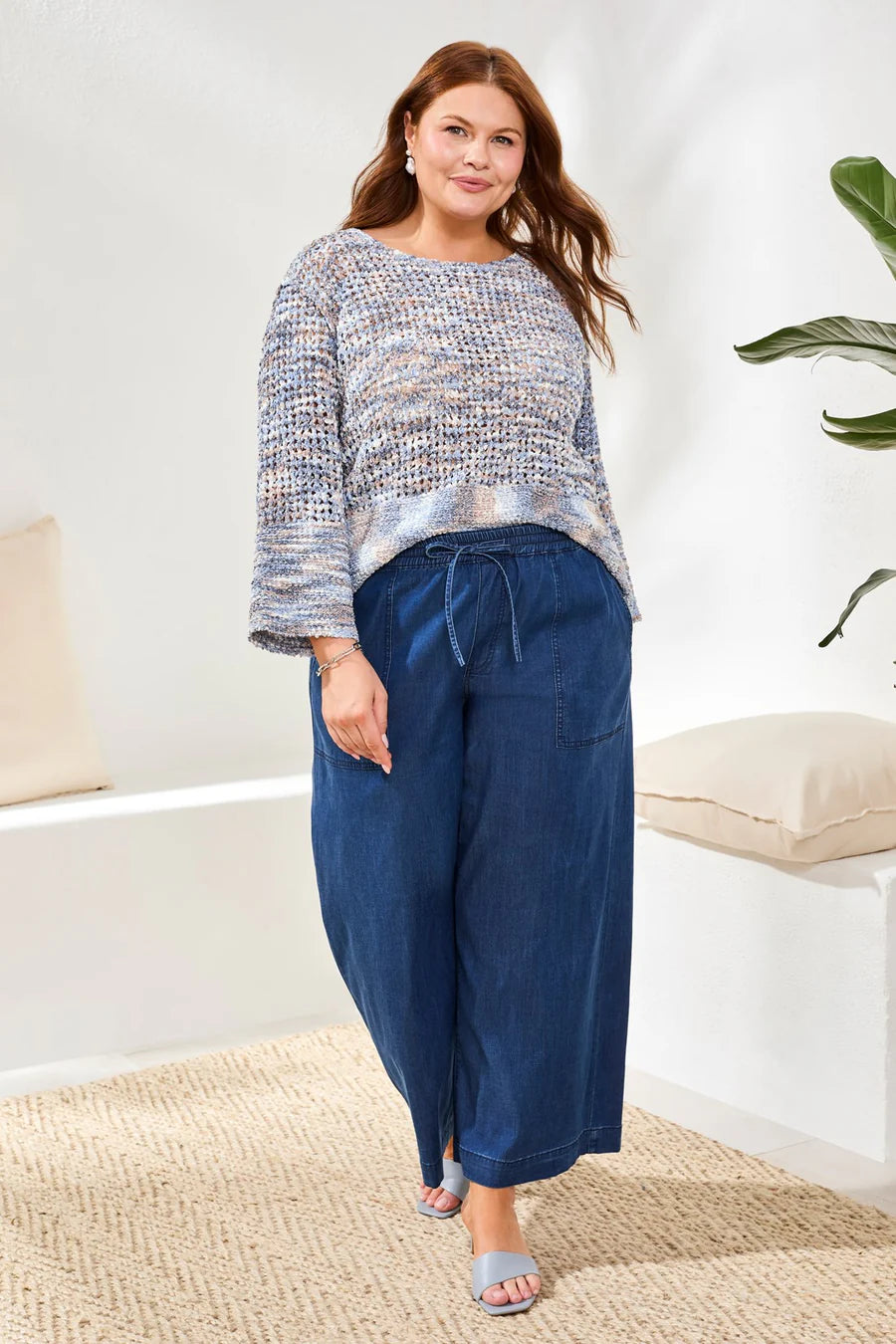 Tribal Crop Jogger