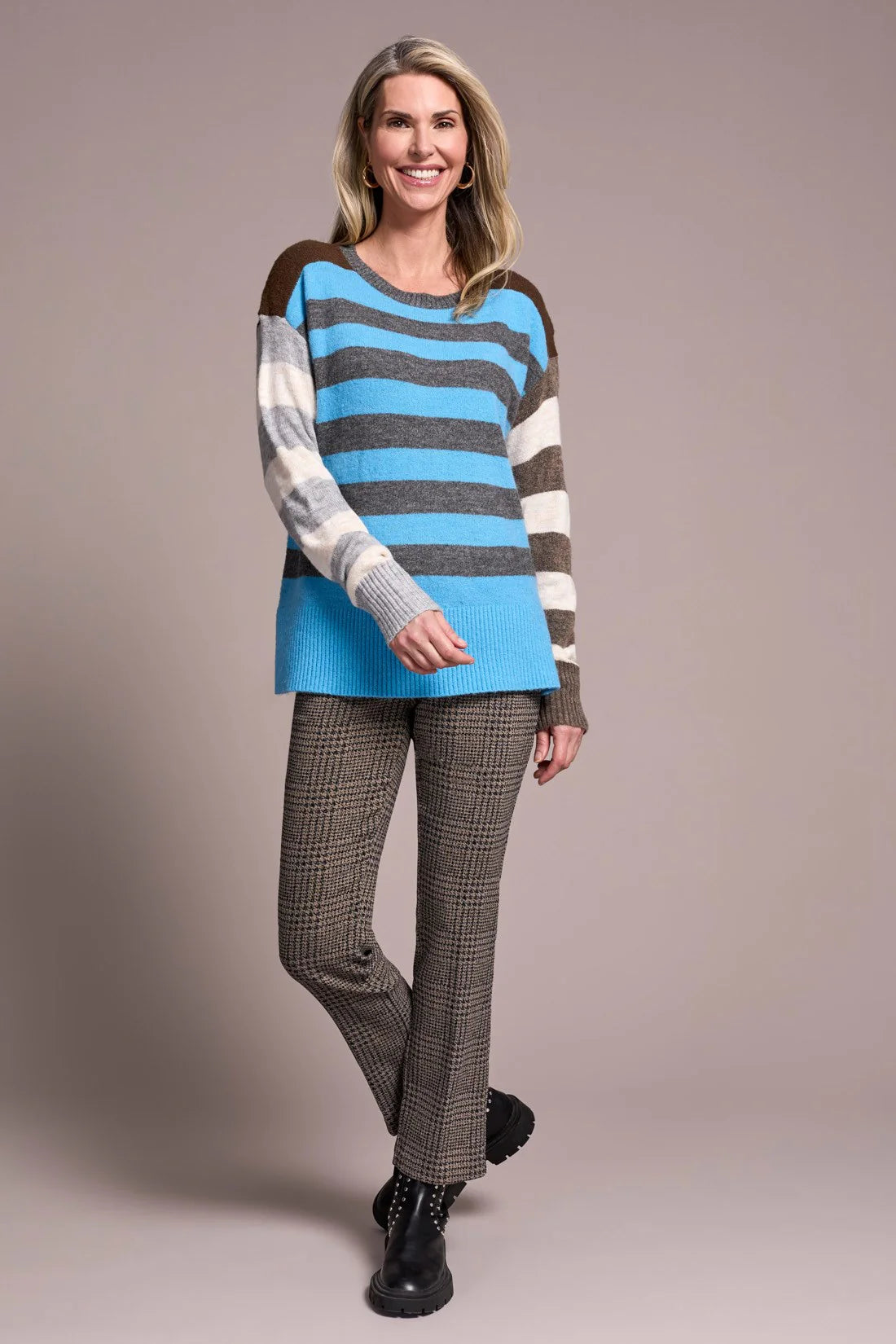 Tribal Boatneck Sweater