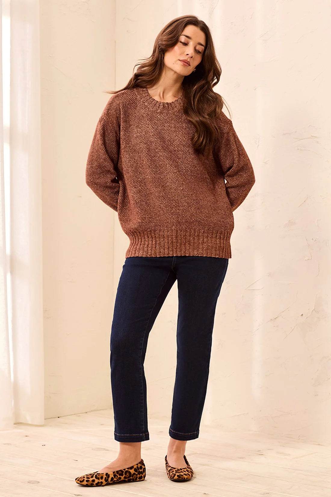 Tribal Crew Neck Sweater