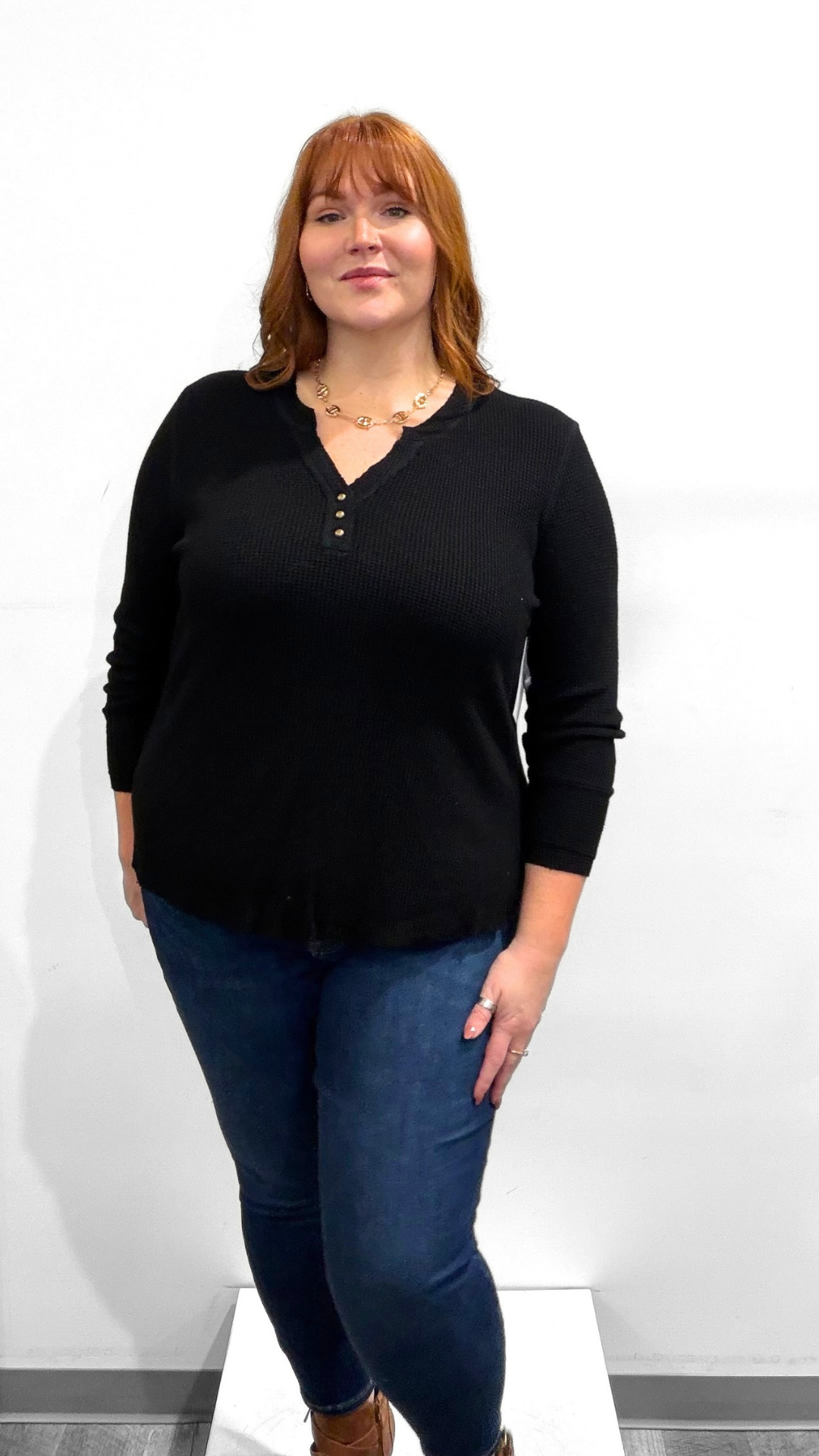 Tribal Henley Top