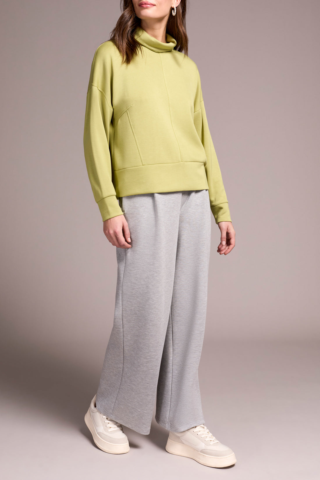 Tribal Funnel Neck Top