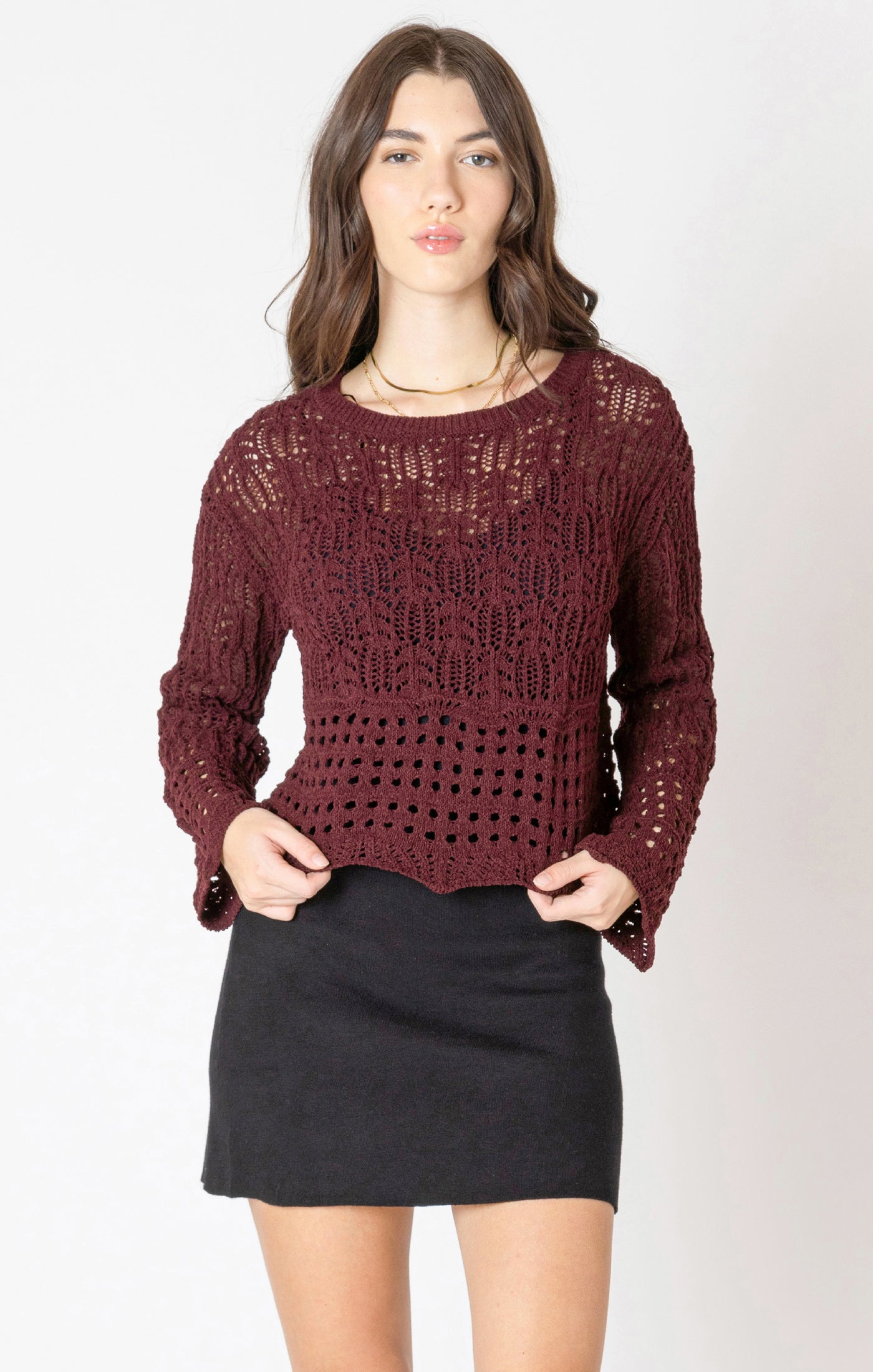Dex Wavy Hem Sweater