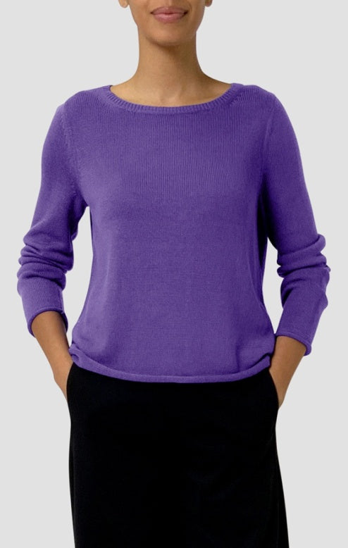 Eileen Fisher Bateau Neck Sweater