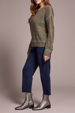 Tribal Long Sleeve Crewneck Sweater