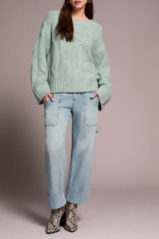 Tribal Cable Sweater