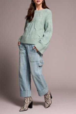 Tribal Cable Sweater