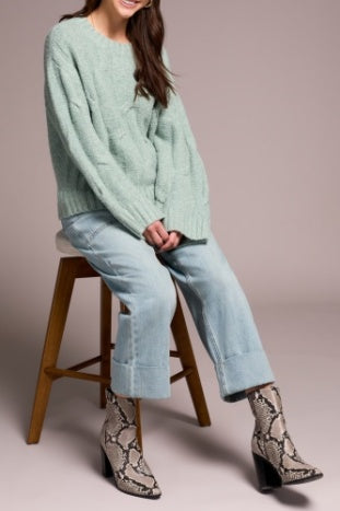 Tribal Cable Sweater