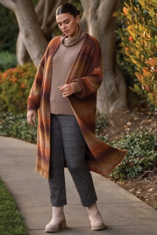 Tribal Space Dye Cardi