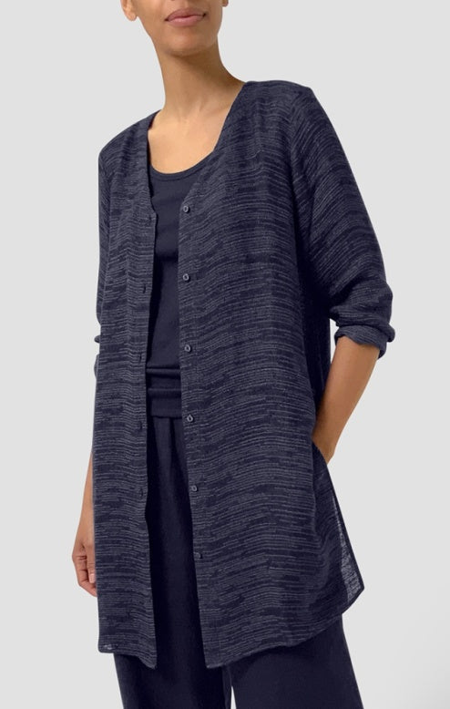 Eileen Fisher V-Neck Long Shirt
