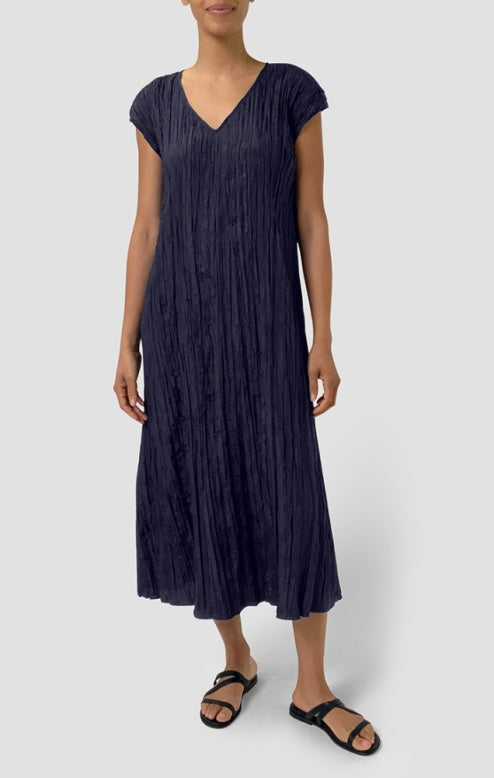 Eileen Fisher V-Neck Full Length Dress