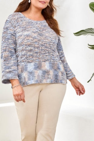 Tribal Crew Neck Sweater