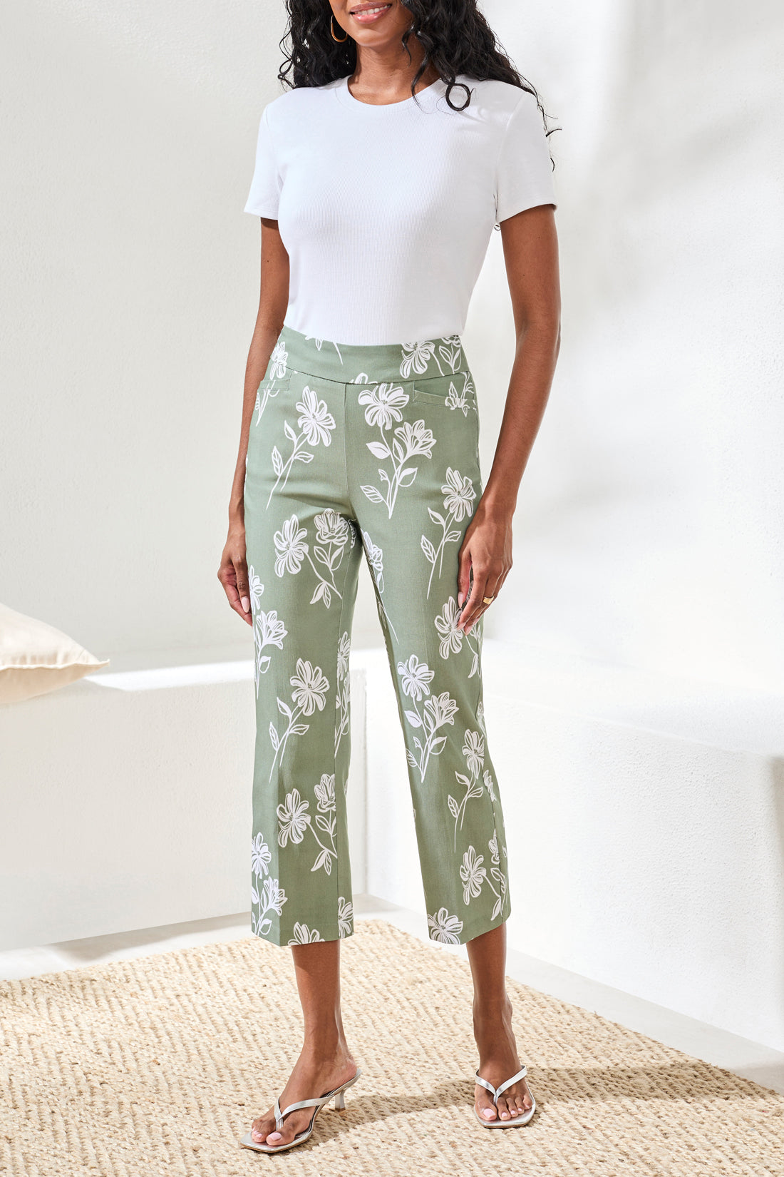 Tribal Print Capri
