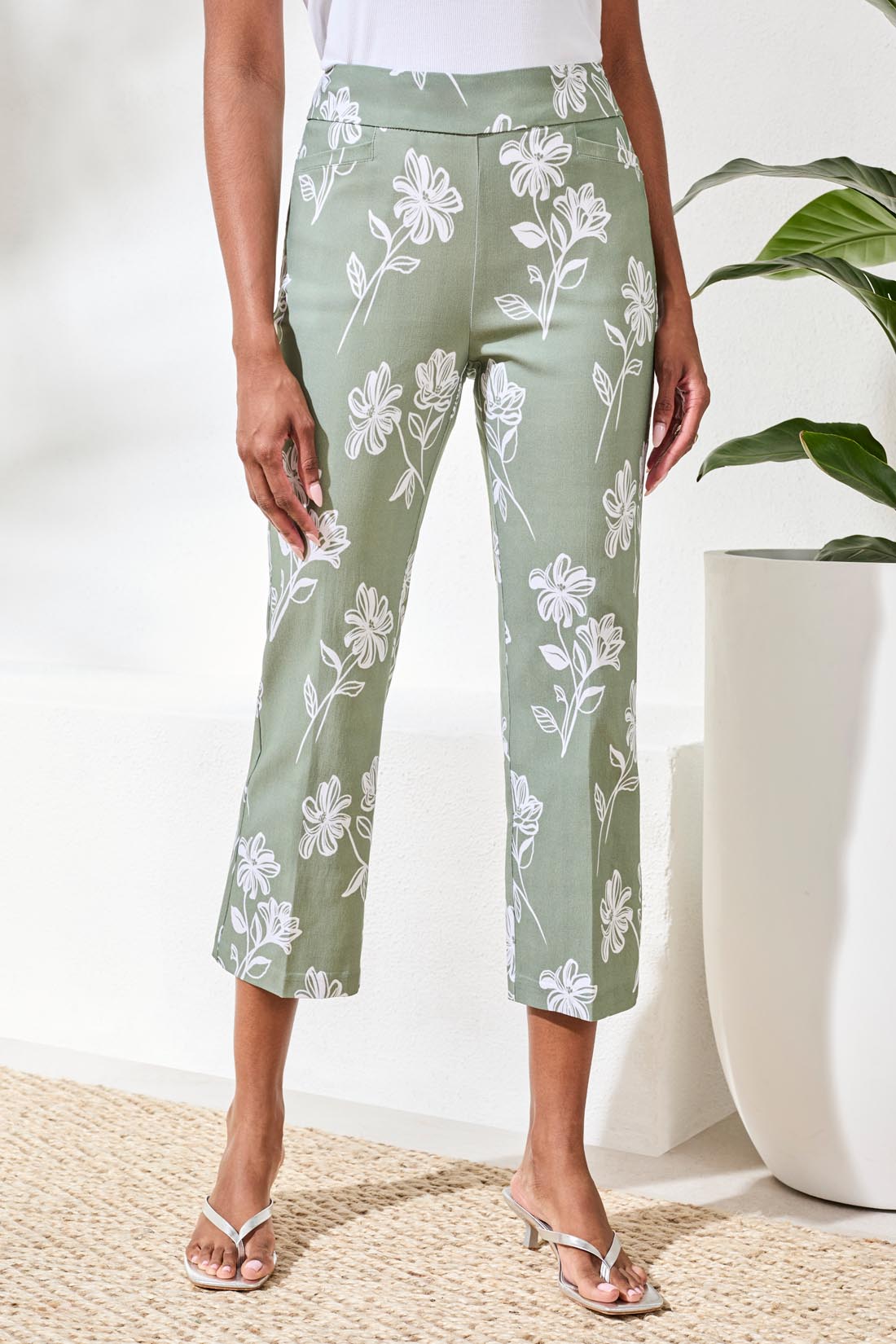 Tribal Print Capri