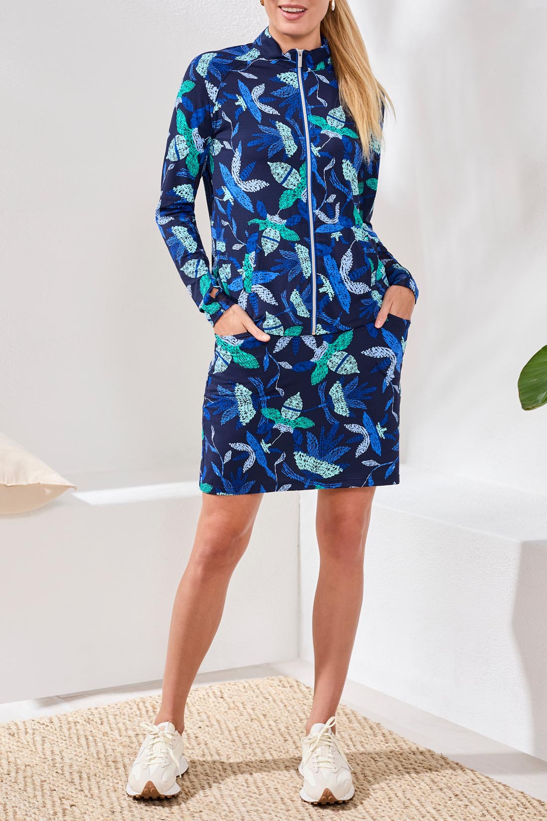 Tribal Golf Long Sleeve Cardigan Jacket