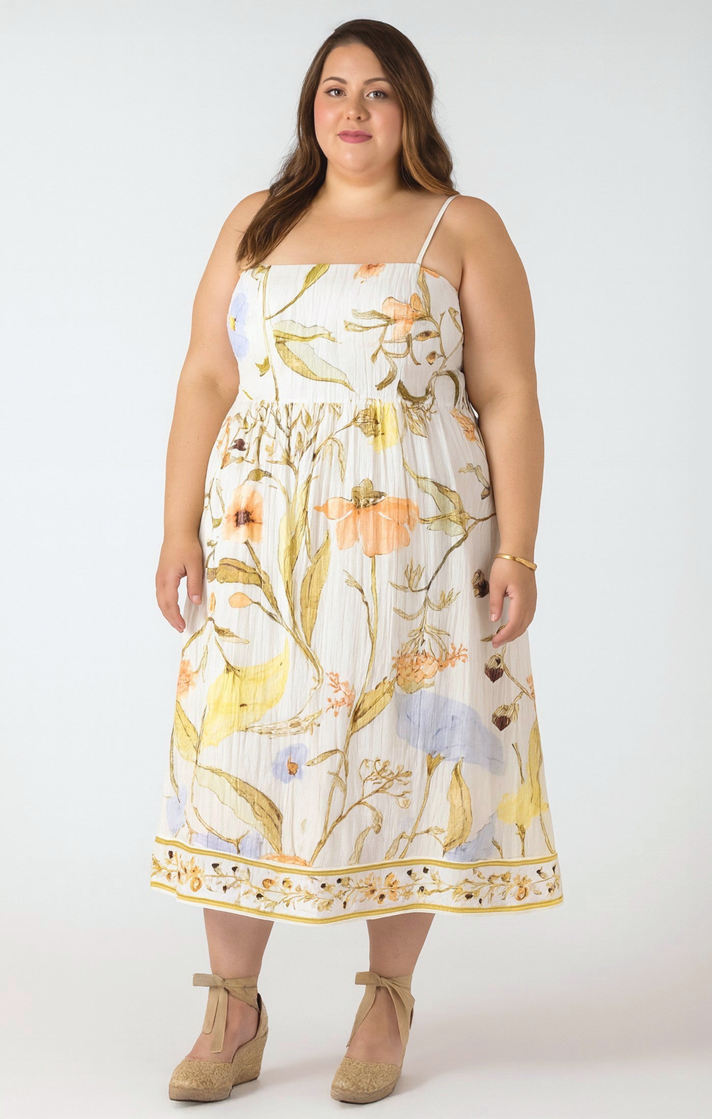 Dex Smock Midi Dress