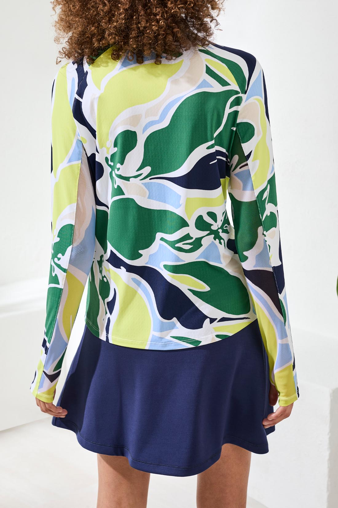 Tribal Golf Long Sleeve Cardigan Jacket