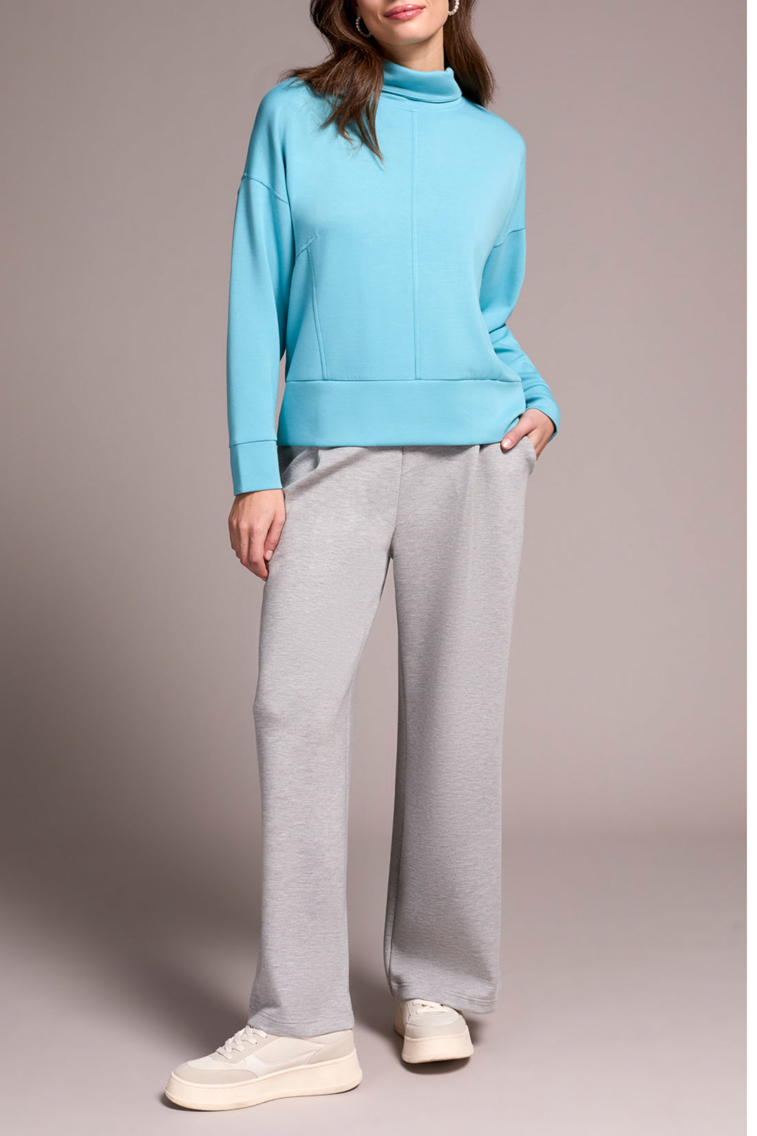 Tribal Funnel Neck Top