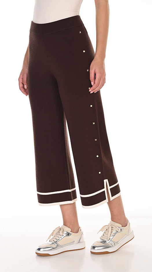 Frank Lyman Knit Pant with Studs