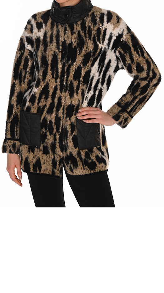 Frank Lyman Animal Print Jacket