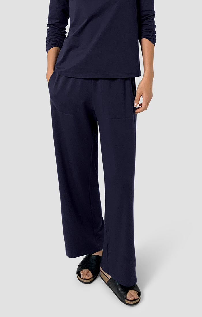 Eileen Fisher Full Length Pant W/ Side Vents