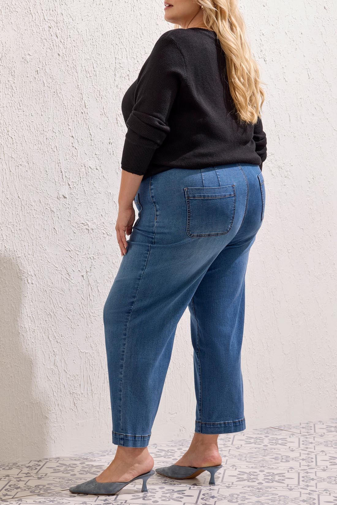 Tribal Sophia Straight Pant