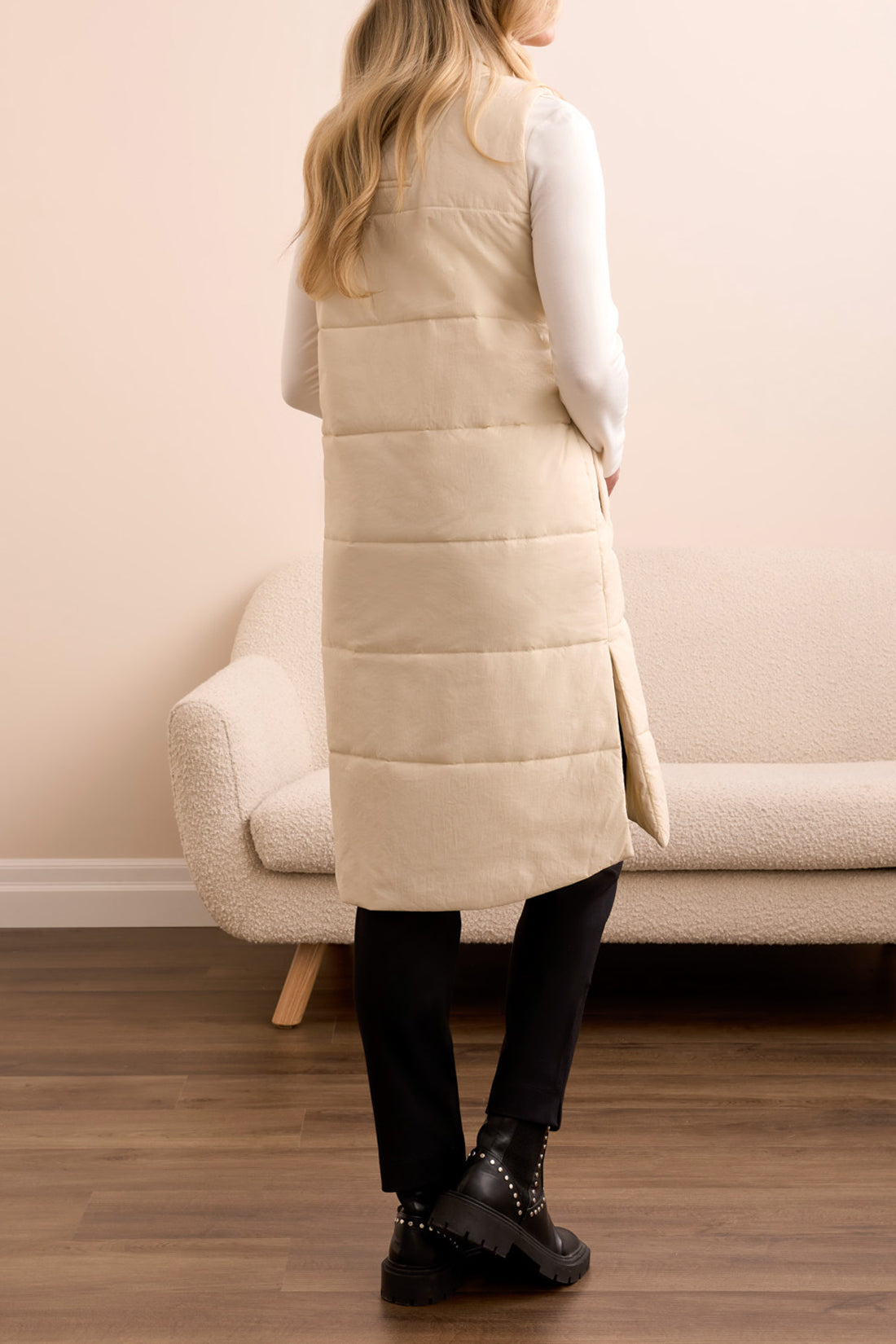 Tribal Quilted Long Vest