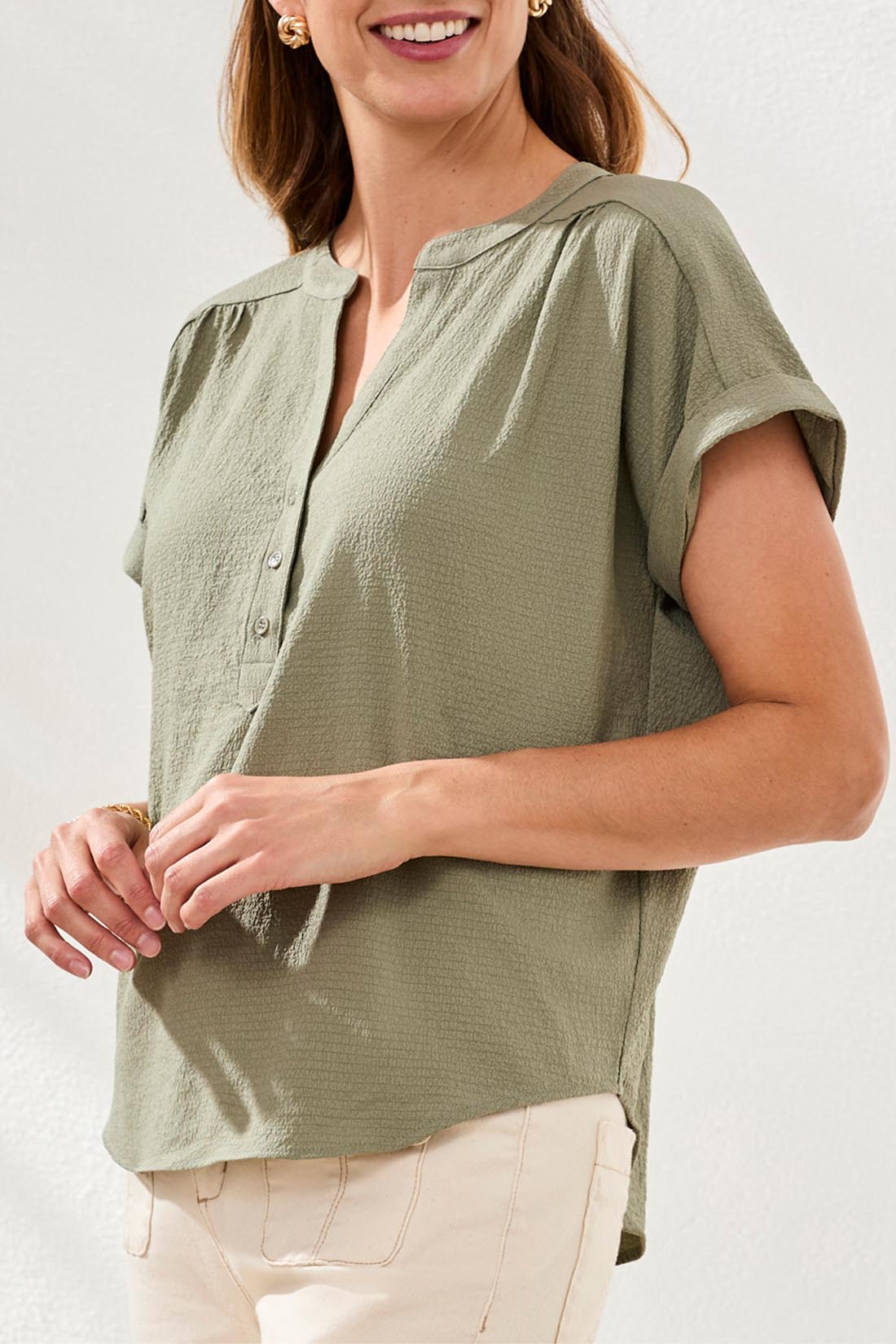 Tribal Pull On Blouse