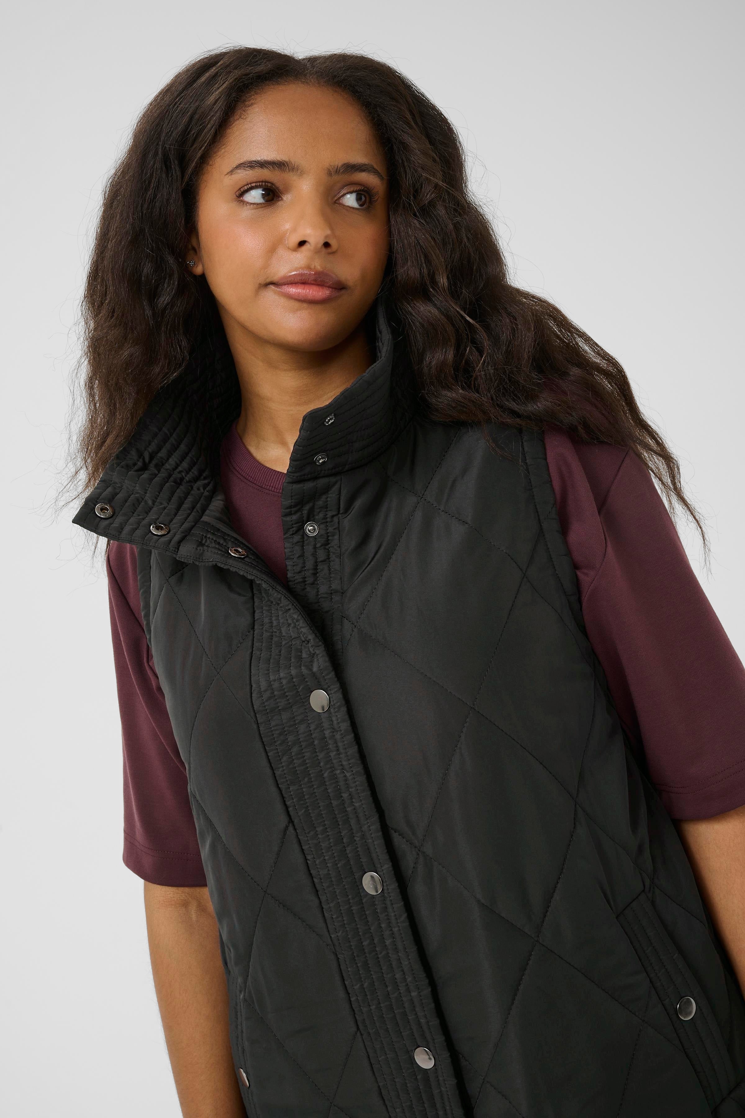 Kaffe Curve Malena Quilted Waist Coat