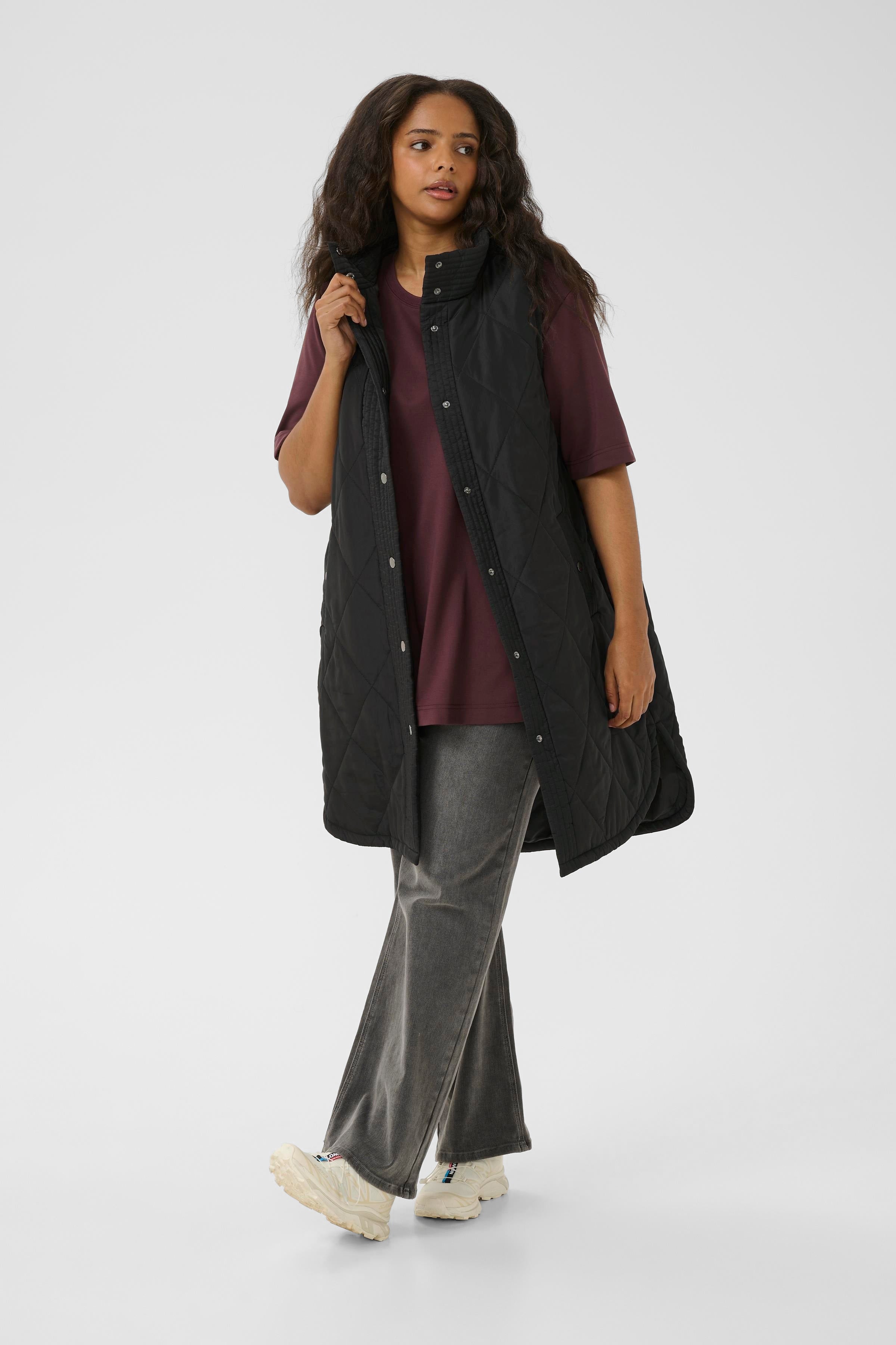 Kaffe Curve Malena Quilted Waist Coat