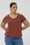 Kaffe Curve Jen V-Neck T-Shirt
