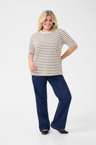 Kaffe Curve Winni 1/2 Sleeve T-Shirt