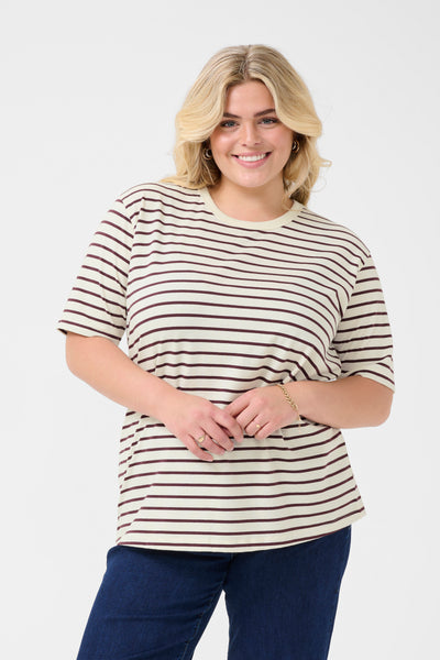 Kaffe Curve Winni 1/2 Sleeve T-Shirt