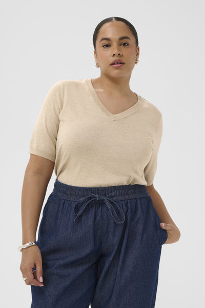 Kaffe Curve Lizzy V-Neck Pullover